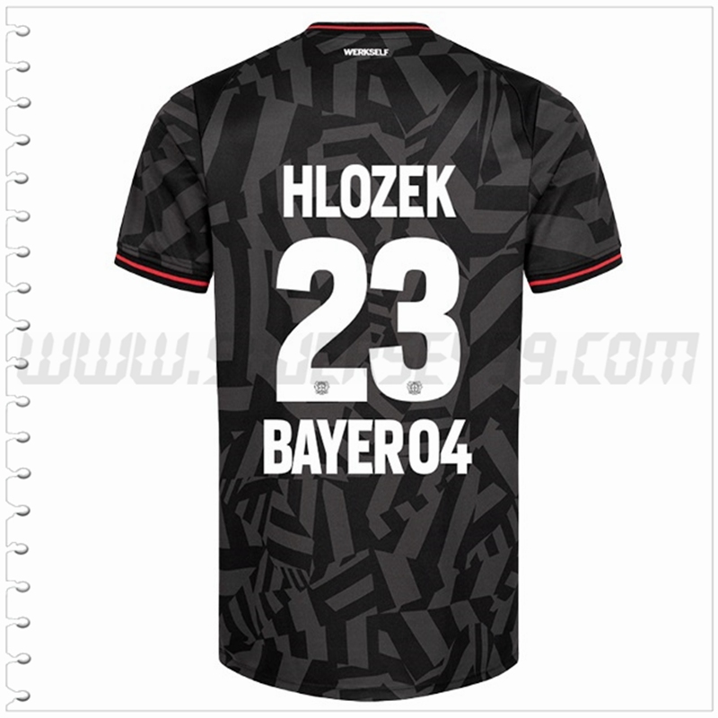 Segunda Camiseta Futbol Leverkusen HLOZEK #23 2022 2023