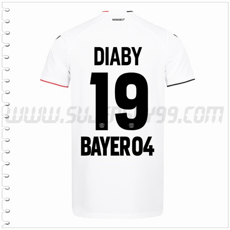 Tercera Camiseta Futbol Leverkusen DIABY #19 2022 2023