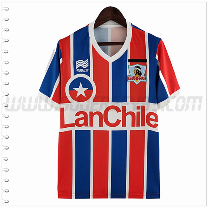 Segunda Camiseta Futbol Colo Colo Retro 1986