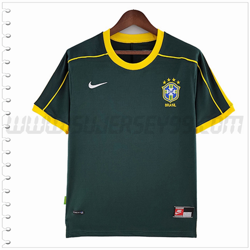 Camiseta Futbol Portero Brasil Retro 1998