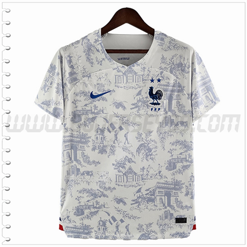 Segunda Camiseta Equipo Francia 2022 2023