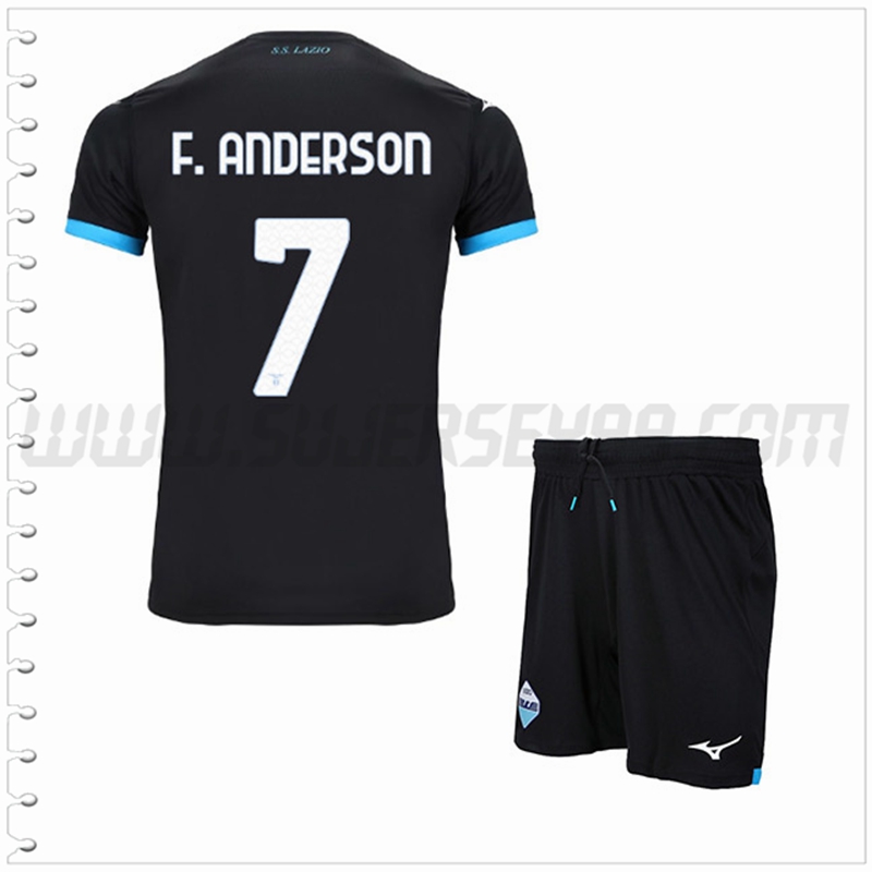 Equipacion del SS Lazio F.ANDERSON #7 Ninos 2022 2023