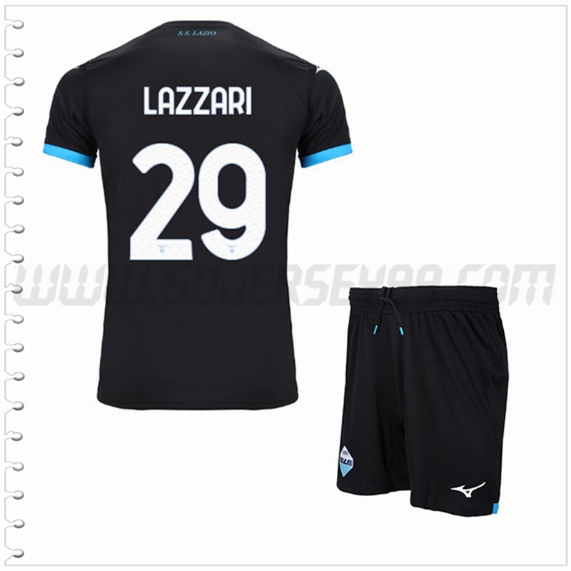 Equipacion del SS Lazio LAZZARI #29 Ninos 2022 2023