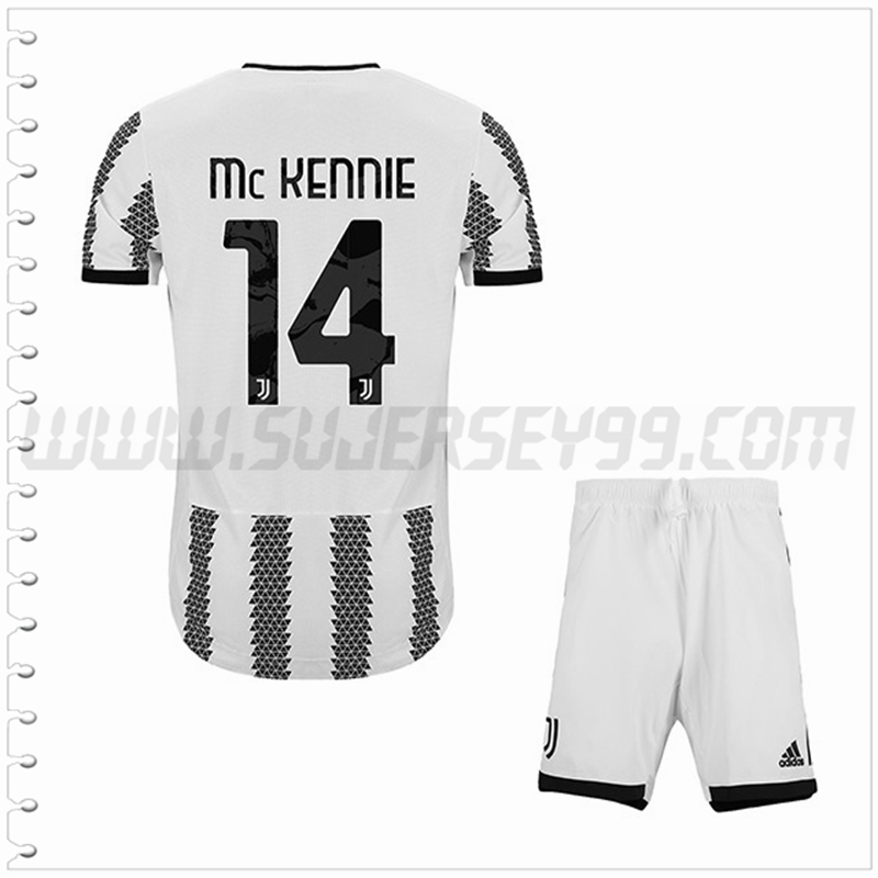 Equipacion del Juventus Mc KENNIE #14 Ninos 2022 2023