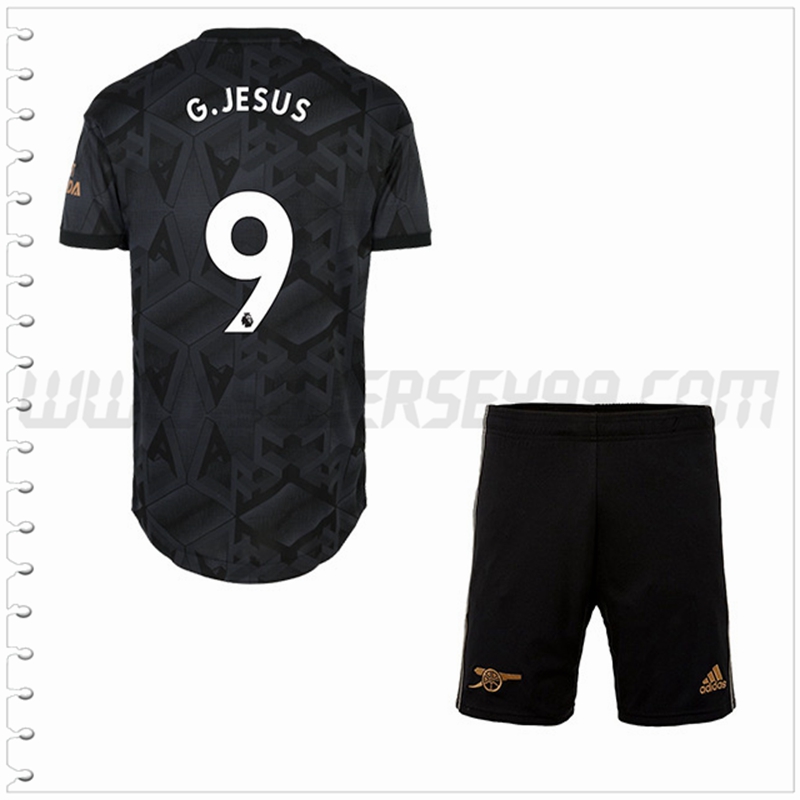 Equipacion del Arsenal G.JESUS #9 Ninos 2022 2023