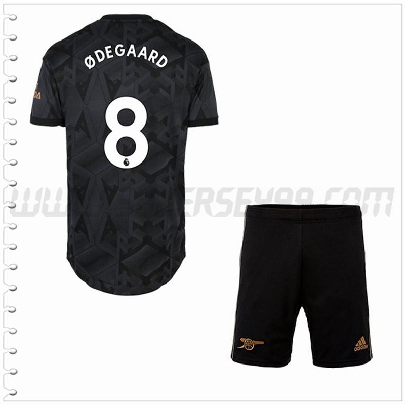 Equipacion del Arsenal ODEGAARD #8 Ninos 2022 2023