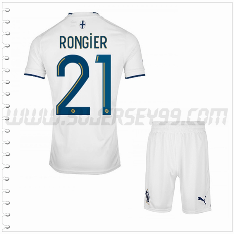 Equipacion del Marsella OM RONGIER #21 Ninos 2022 2023