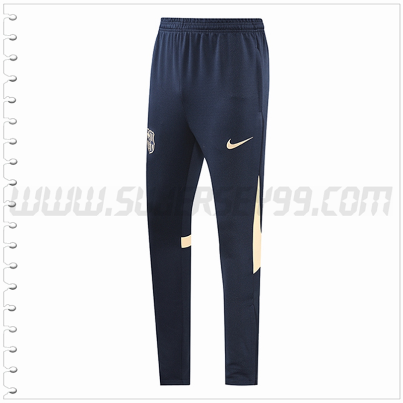 Pantalones Entrenamiento FC Barcelona Azul Marino 2022 2023 -03