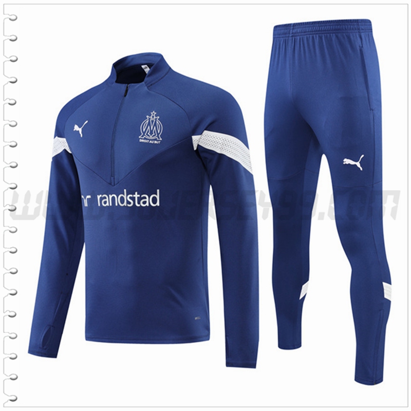 Chandal Futbol Marsella Azul 2022 2023