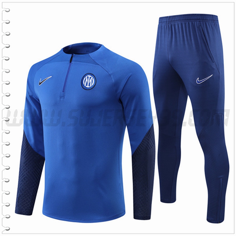 Chandal Futbol Inter Milan Azul/Negro 2022 2023