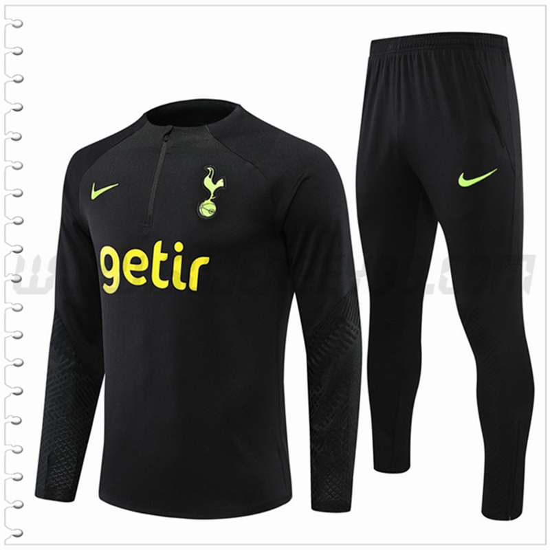 Chandal Futbol Tottenham Hotspurs Negro 2022 2023