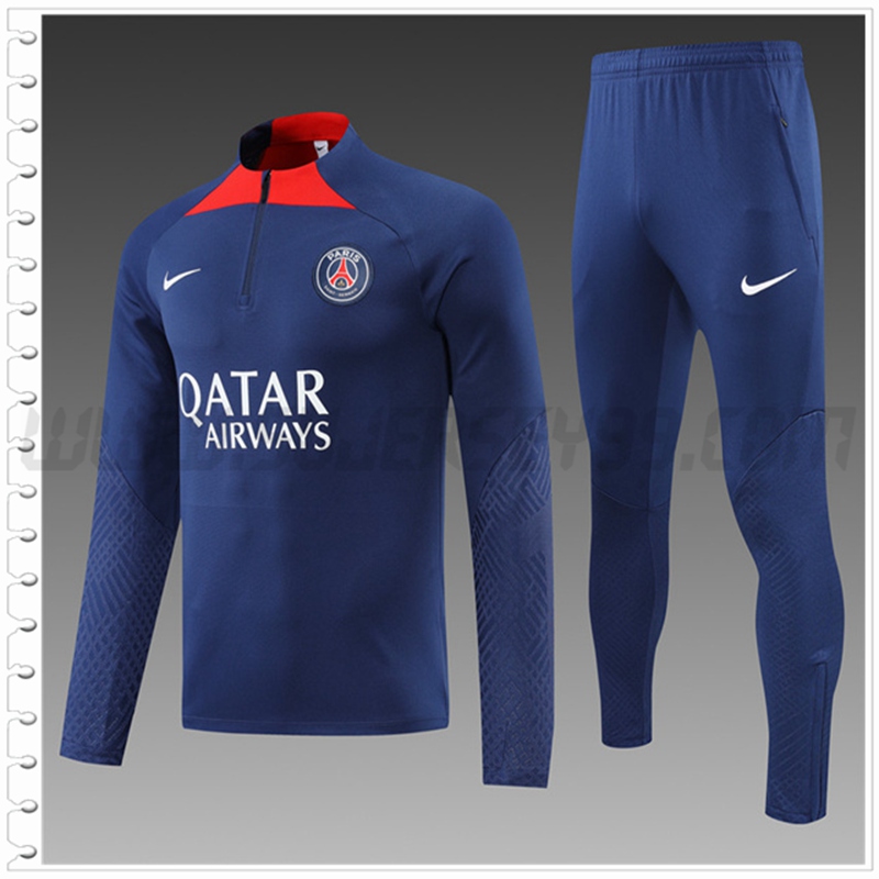 Chandal Futbol PSG Ninos Azul 2022 2023