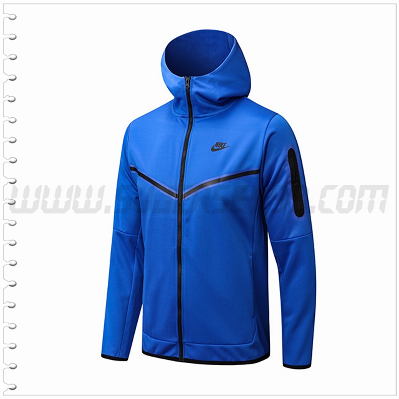 Chaqueta con Capucha NIKE Azul 2022 2023