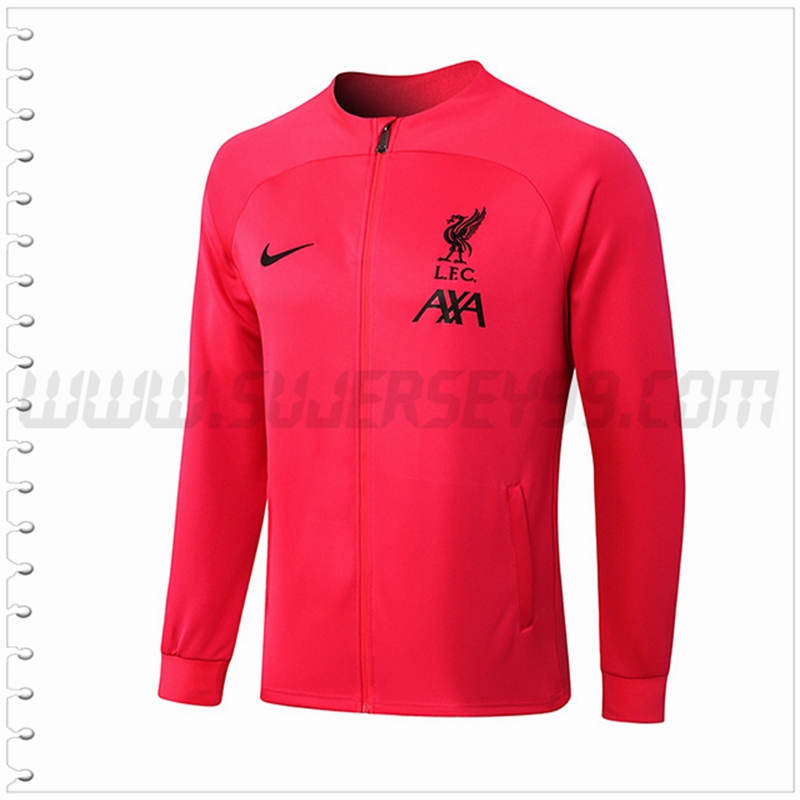 Chaqueta Futbol FC Liverpool Rojo 2022 2023