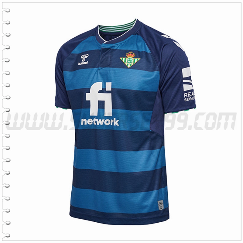 Segunda Nuevo Camiseta Real Betis Azul 2022 2023