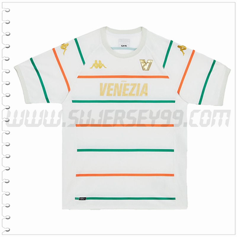 Segunda Nuevo Camiseta Venezia FC Blanco 2022 2023
