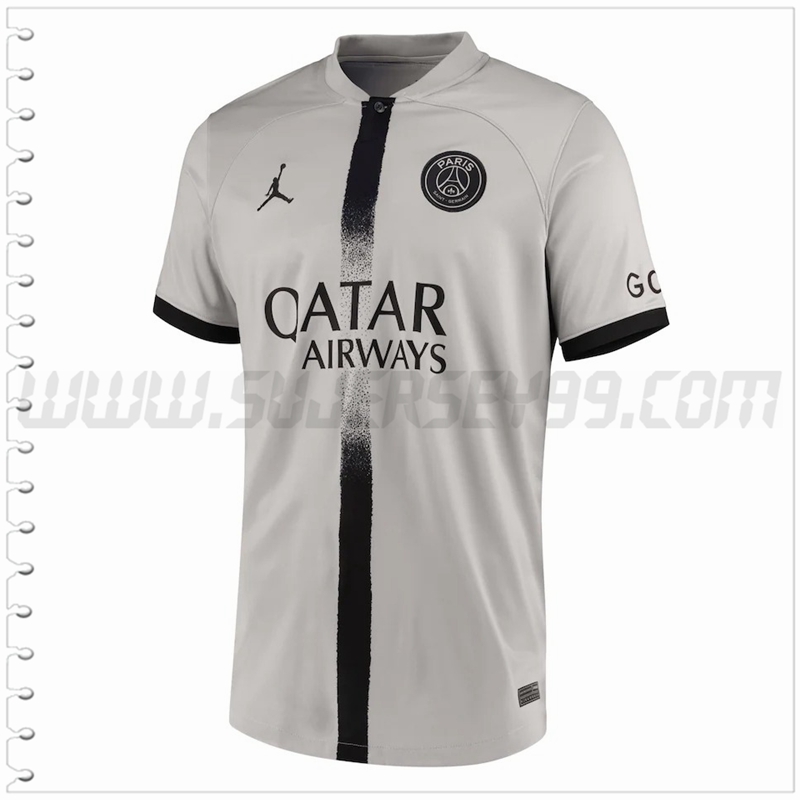 Segunda Nuevo Camiseta PSG Blanco 2022 2023