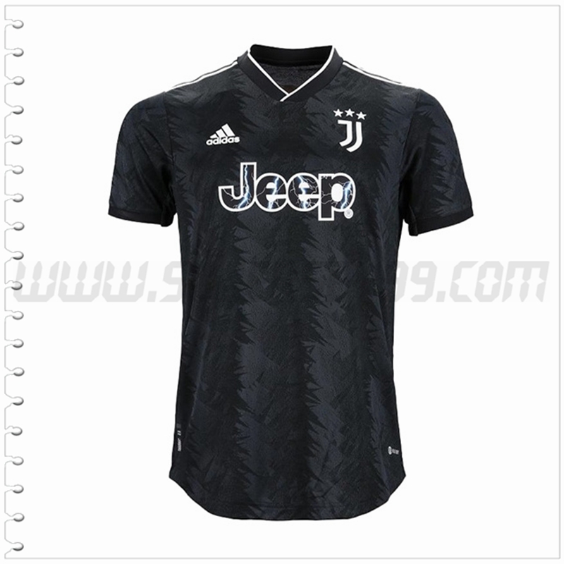 Segunda Nuevo Camiseta Juventus Negro 2022 2023