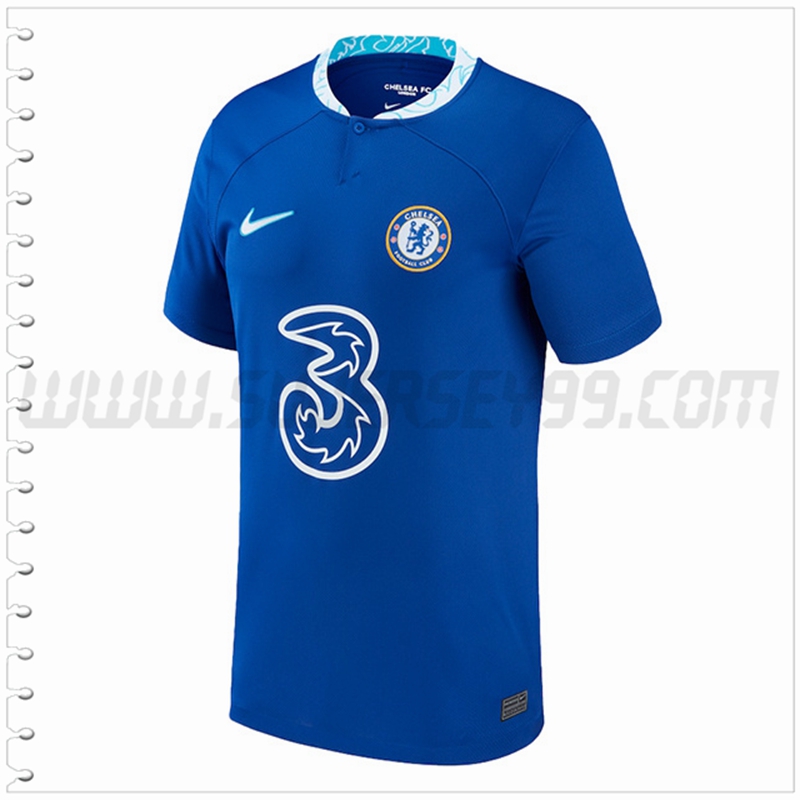 Primera Nuevo Camiseta FC Chelsea Azul 2022 2023