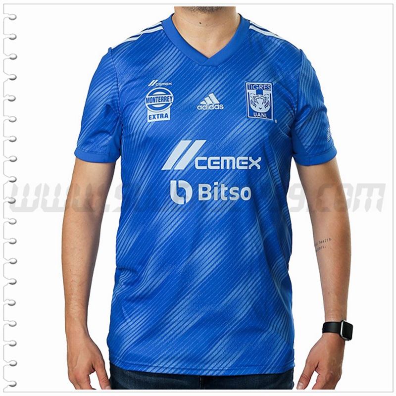 Segunda Nuevo Camiseta Tigres UANL Azul 2022 2023