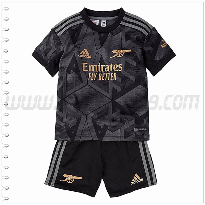 Nuevo Equipacion del Arsenal Ninos 2022 2023