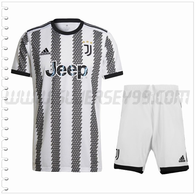 Nuevo Equipacion del Juventus Ninos 2022 2023