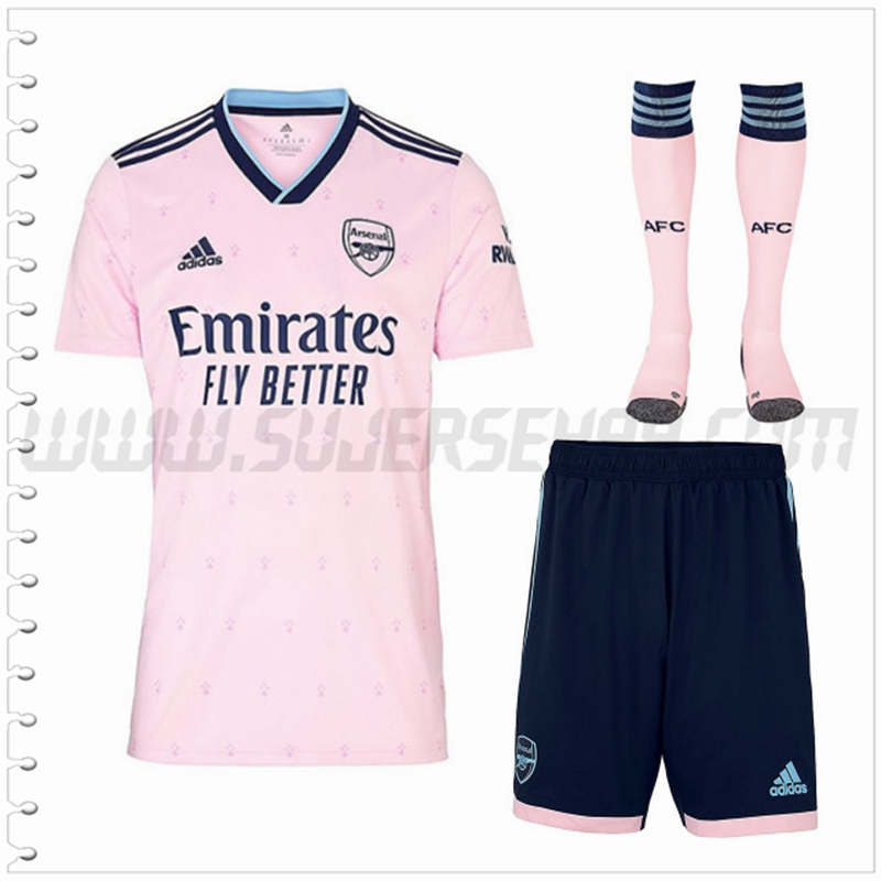 Tercera Equipacion del Arsenal (Pantalones + Calcetines) 2022 2023