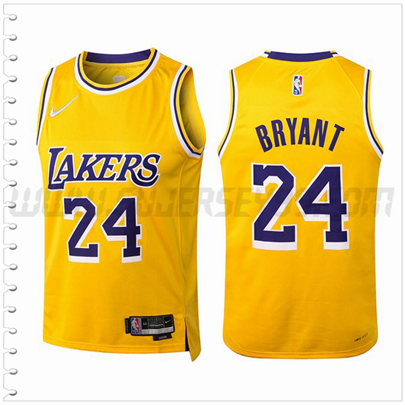 Camiseta Los Angeles Lakers (WIGGINS #24) Amarillo