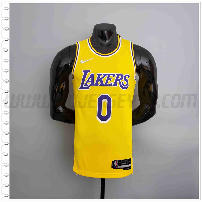 Camiseta Los Angeles Lakers (YOUNG #0) Amarillo