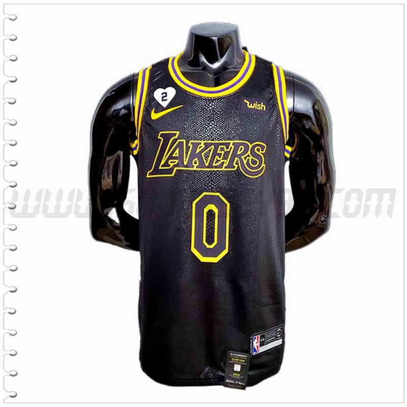 Camiseta Los Angeles Lakers (KUZMA #0) Negro