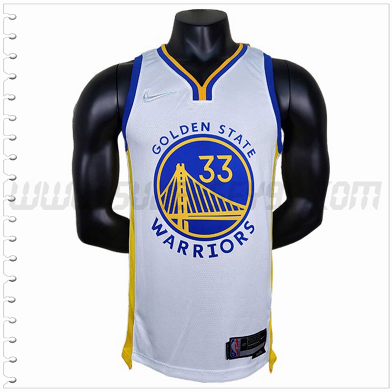 Camiseta Golden State Warriors (WISEMAN #33) Blanco