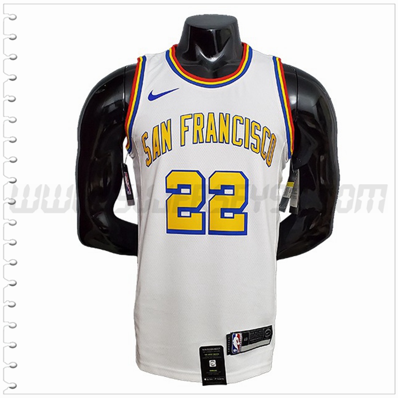 Camiseta Golden State Warriors (WIGGINS #22) Blanco