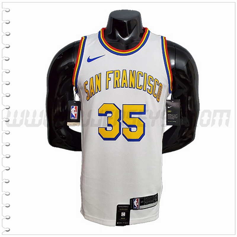 Camiseta Golden State Warriors (DURANT #35) Blanco