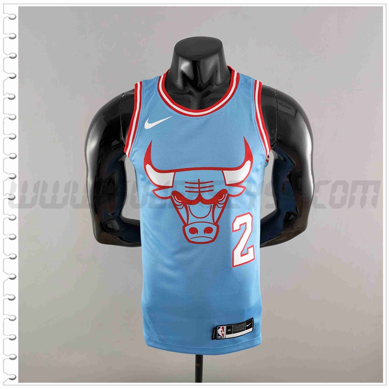 Camiseta Chicago Bulls (BALL #2) Azul