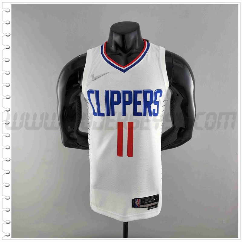 Camiseta Los Angeles Clippers (WALL #11) Blanco 75 Aniversario