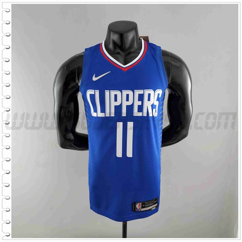 Camiseta Los Angeles Clippers (WALL #11) Azul 75 Aniversario