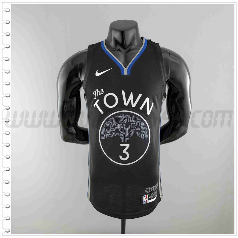 Camiseta Golden State Warriors (POOLE #3) 2020 Negro City Edition