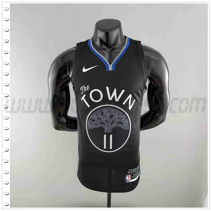 Camiseta Golden State Warriors (THOMPSON #11) 2020 Negro City Edition