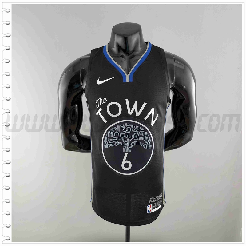 Camiseta Golden State Warriors (YOUNG #6) 2020 Negro City Edition