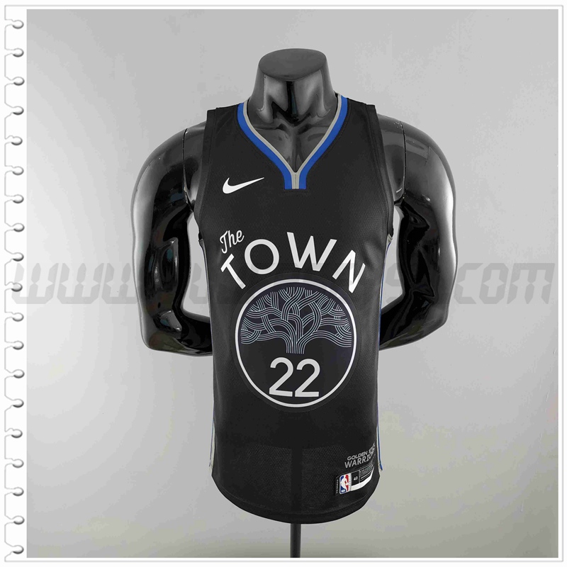 Camiseta Golden State Warriors (WIGGINS #22) 2020 Negro City Edition