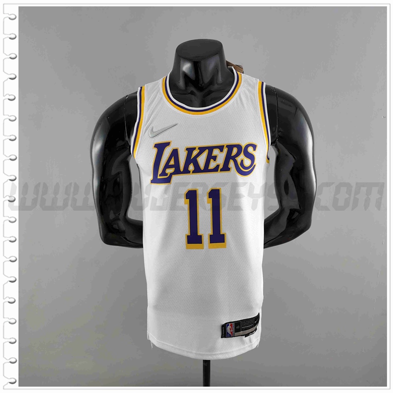 Camiseta Los Angeles Lakers (IRVING #11) Blanco 75 Aniversario