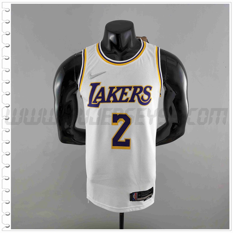 Camiseta Los Angeles Lakers (IRVING #2) Blanco 75 Aniversario