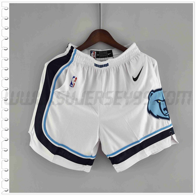 Pantalones Cortos NBA Memphis Grizzlies Blanco