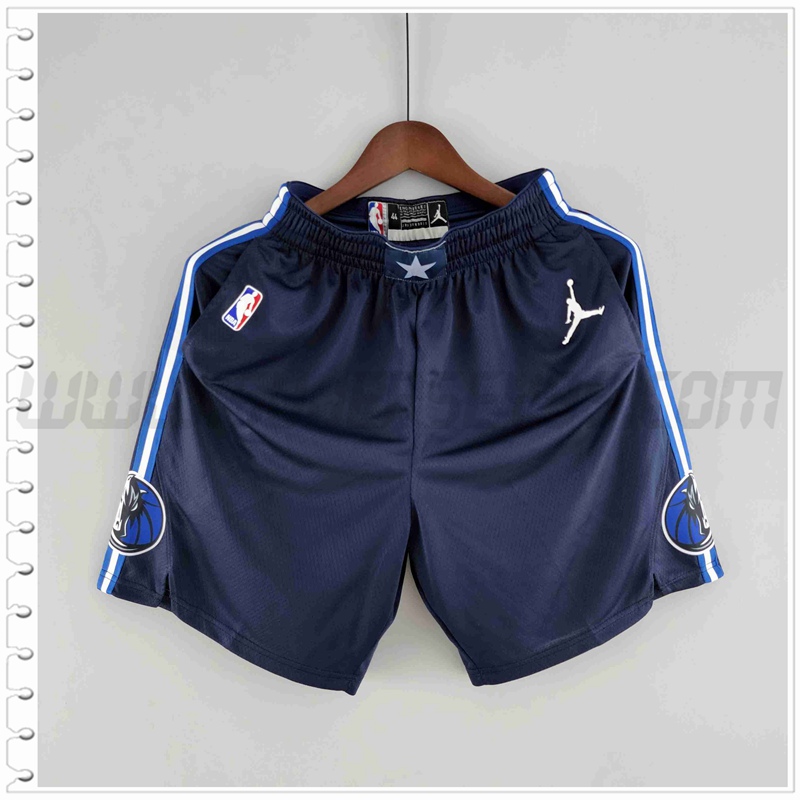 Pantalones Cortos NBA Dallas Mavericks Azul Royal