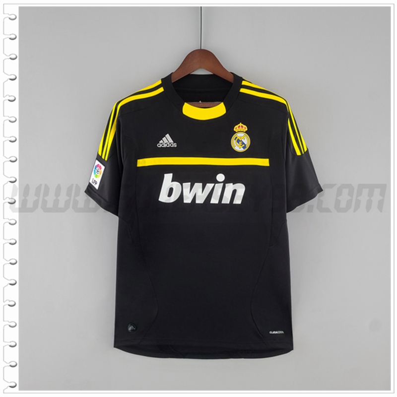 Camiseta Futbol Portero Real Madrid Negro Retro 2022 2023