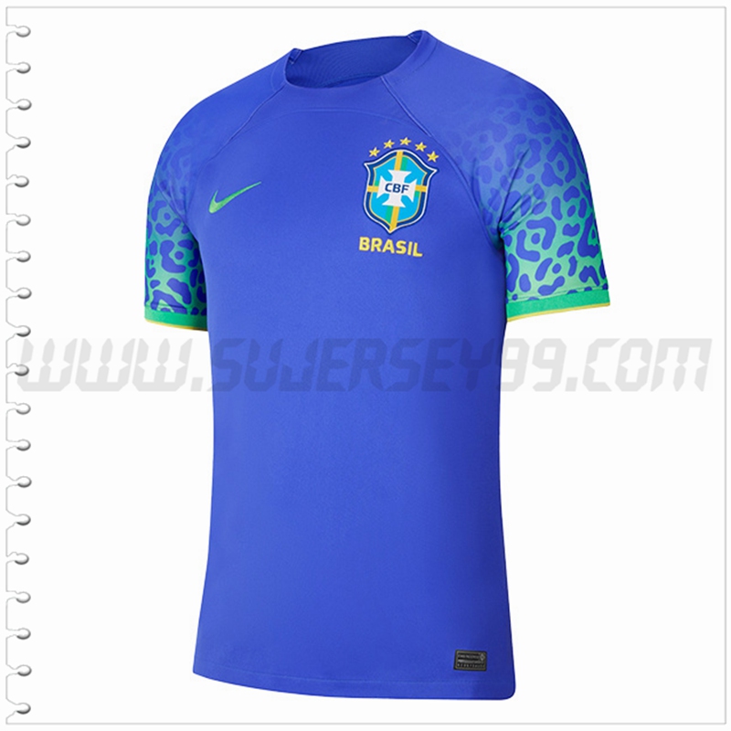 Segunda Camiseta Equipo Brasil 2022 2023