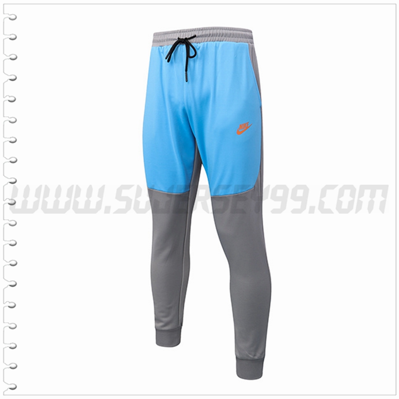 Pantalones Entrenamiento NIKE Azul/Gris 2022 2023