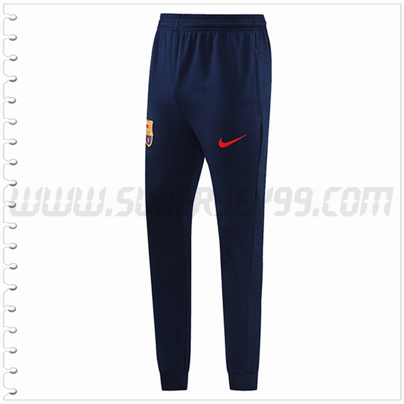 Pantalones Entrenamiento FC Barcelona Azul 2022 2023 -02