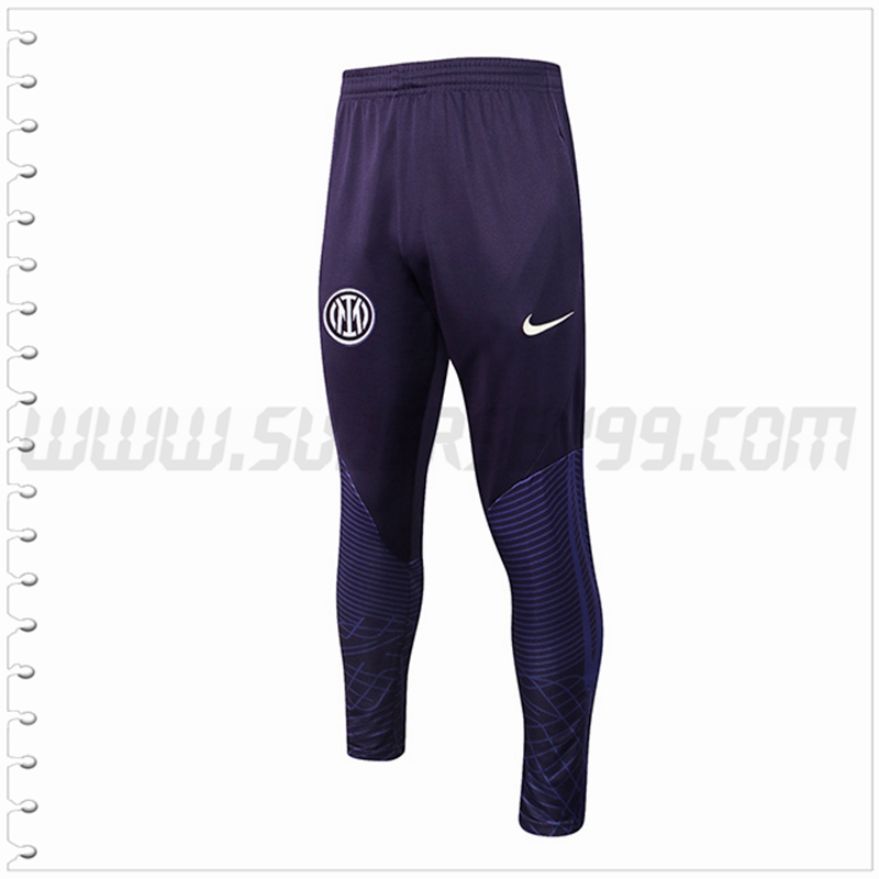 Pantalones Entrenamiento Inter Milan Púrpura 2022 2023