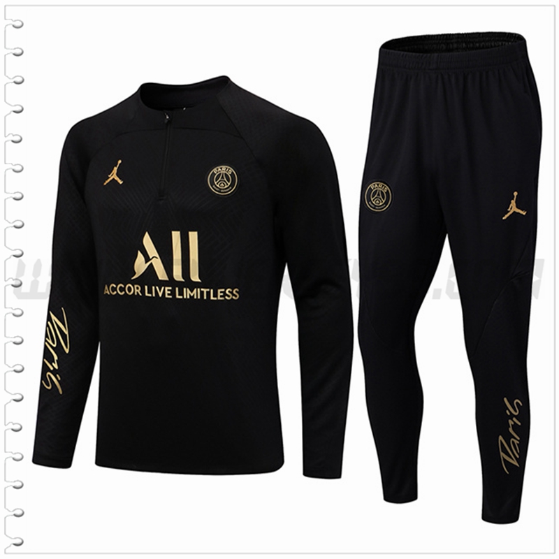 Chandal Futbol Jordan PSG Negro 2022 2023